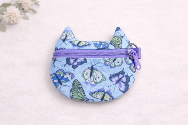 Monedero" Gatito   Mariposas"