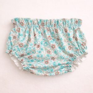 Braguita Flores turquesa
