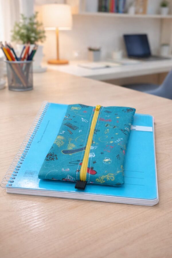 Estuche elastico Skateboard