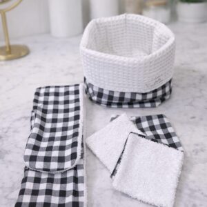 Set de Cuidado Facial"Classic Gingham"