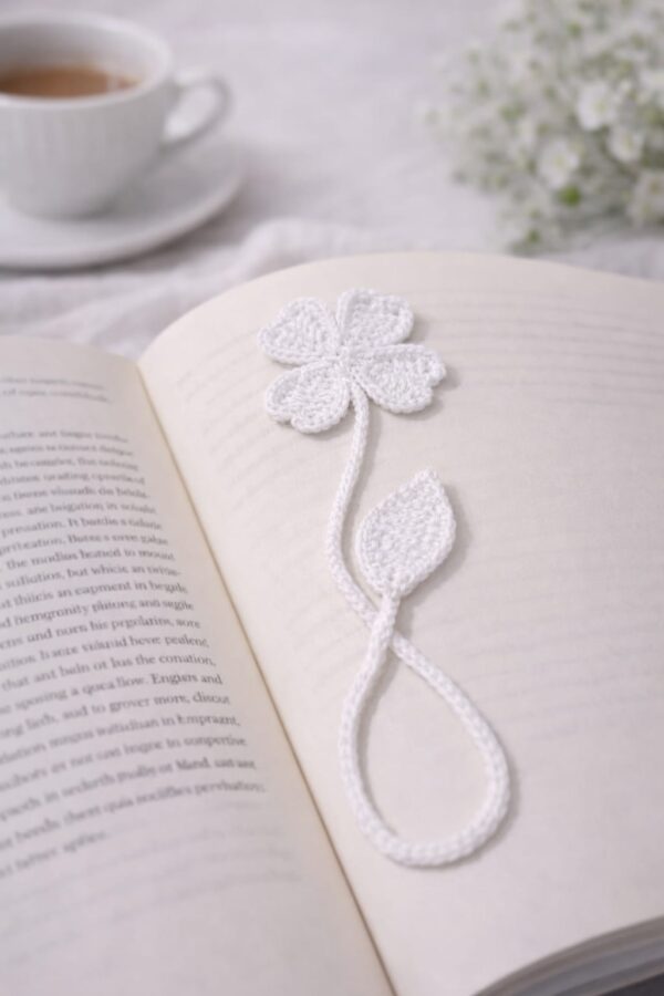 Marca pagina a crochet