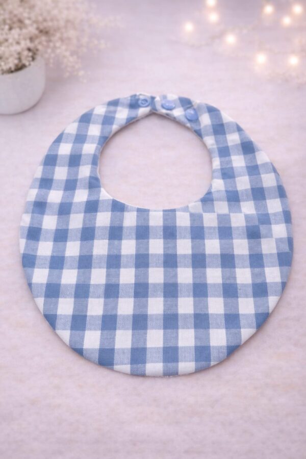 Babero Clásico de Cuadros Vichy