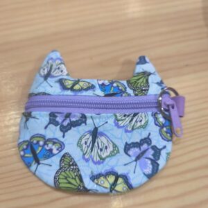 monedero-gato-mariposas Monedero Gato - Mariposas