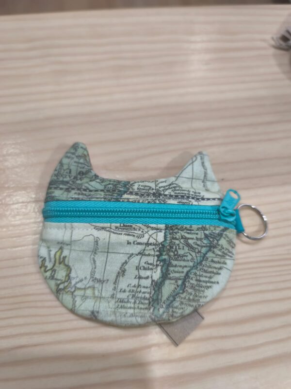 Monedero Gato -  Mapa